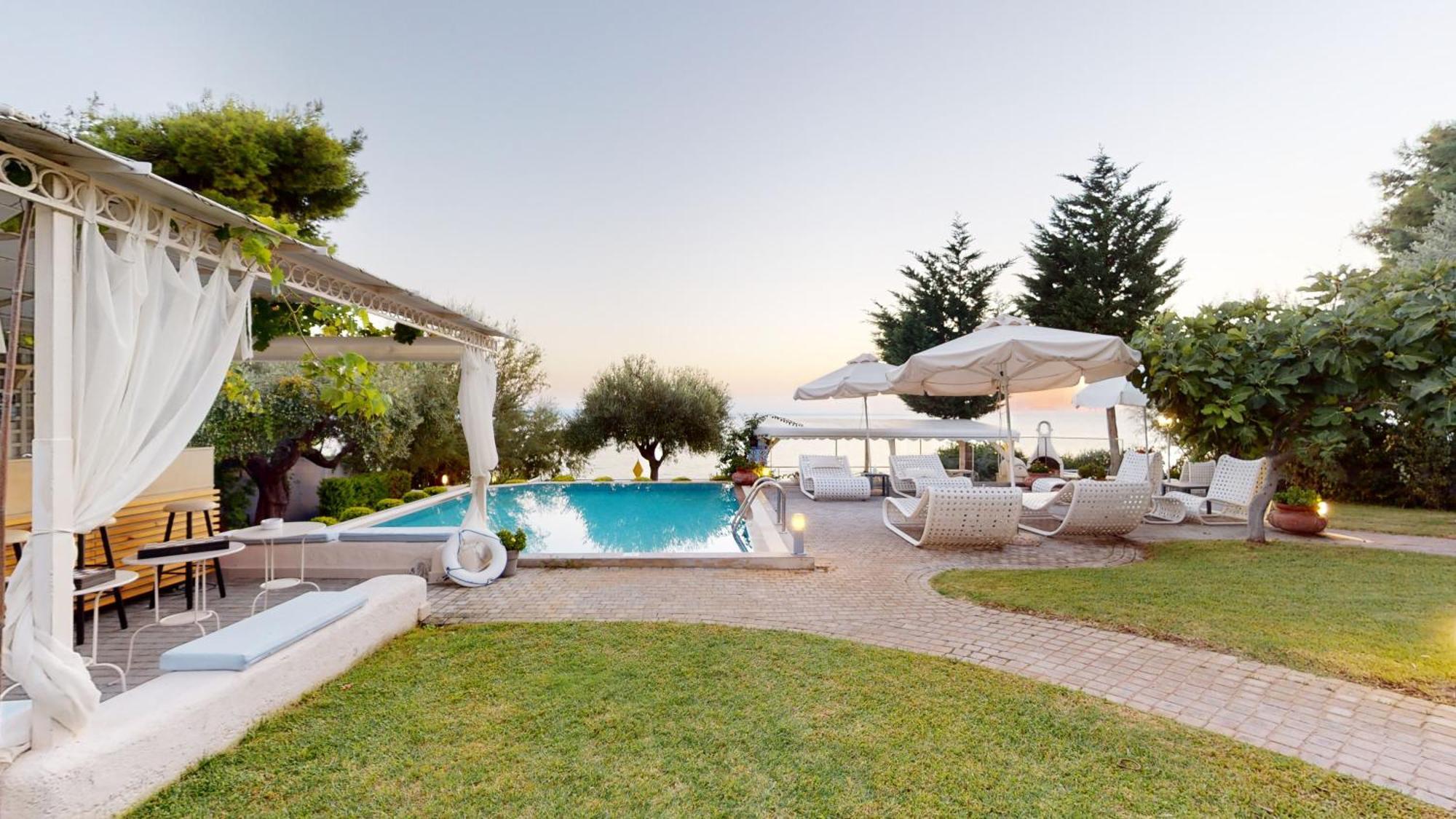 Acrotel Athena Villa Elia Nikitis Bagian luar foto