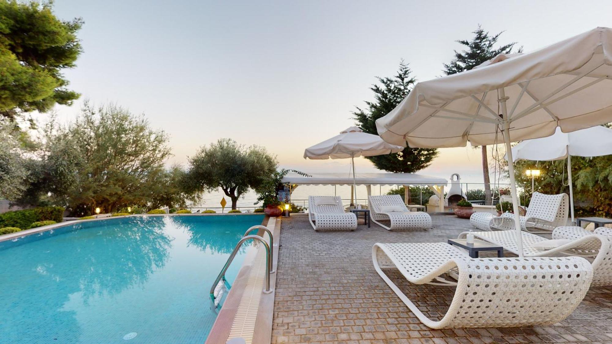 Acrotel Athena Villa Elia Nikitis Bagian luar foto